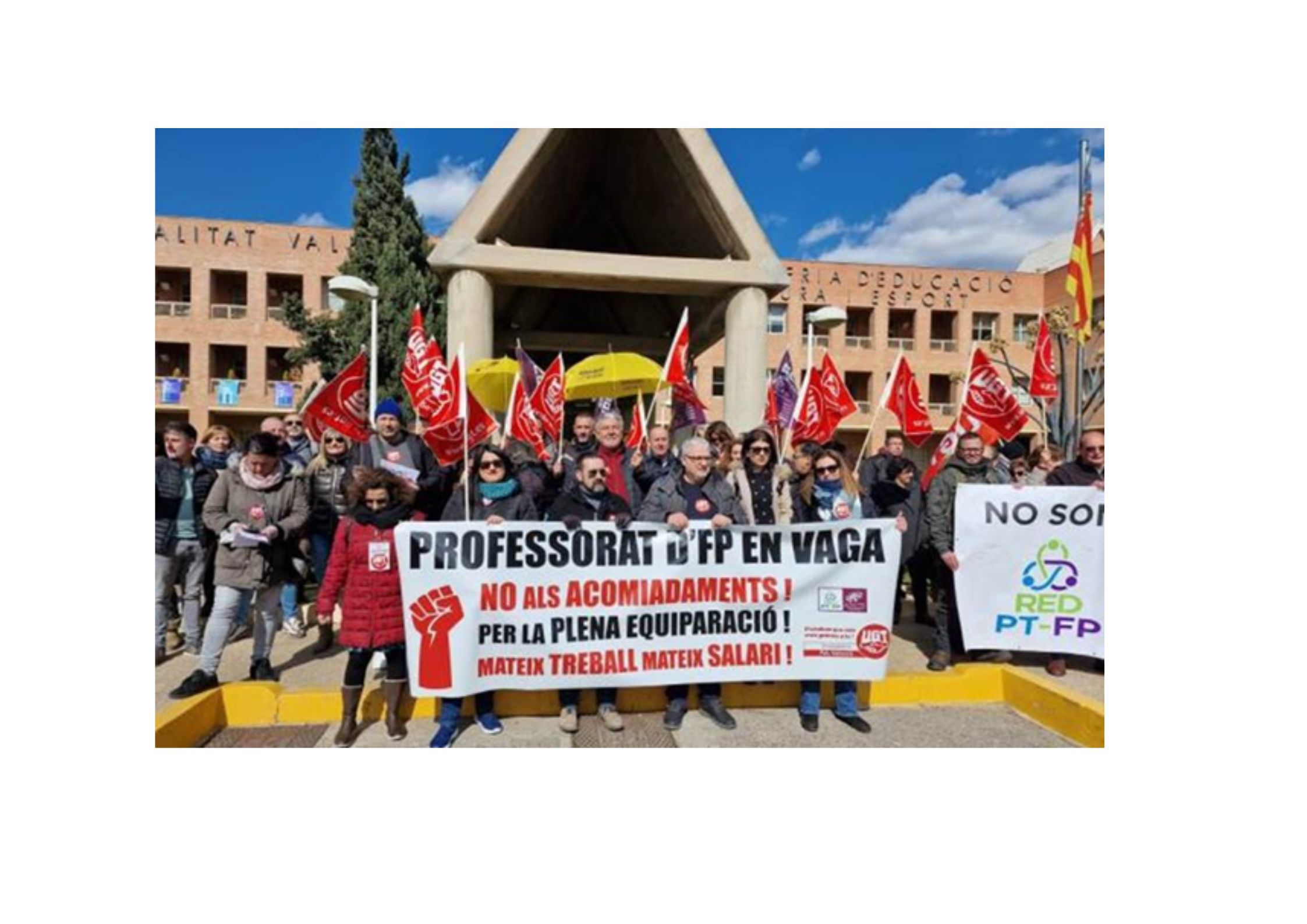 UGT demana nova regulació que dignifique les condicions laborals del professorat especialista i l’equipare a la resta del professorat