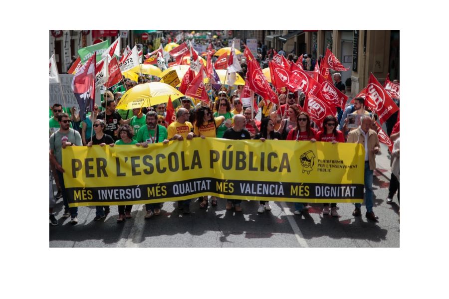 La Plataforma en Defensa de l’Ensenyament Públic convoca manifestacions el pròxim dissabte 16 de novembre a favor de l’escola pública.