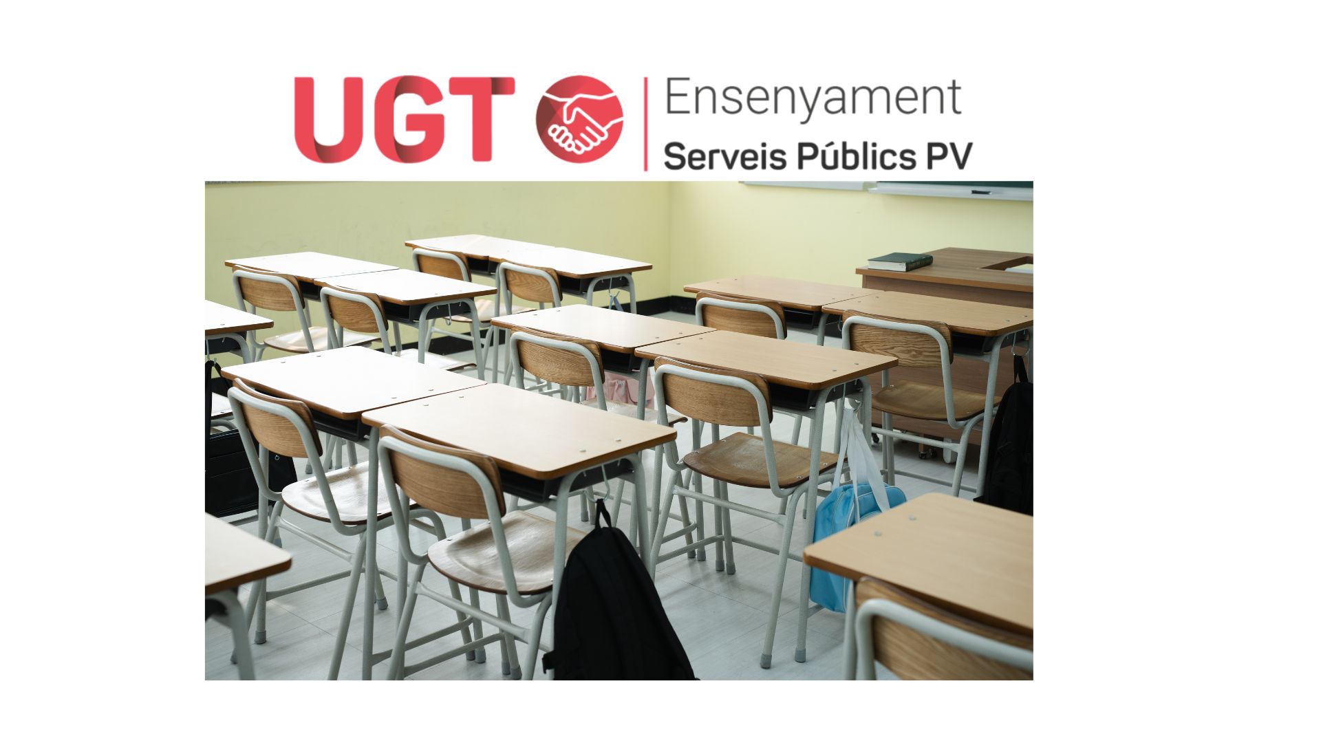UGT Ensenyament PV acompanya als aspirants en el segon dia de les proves selectives docents