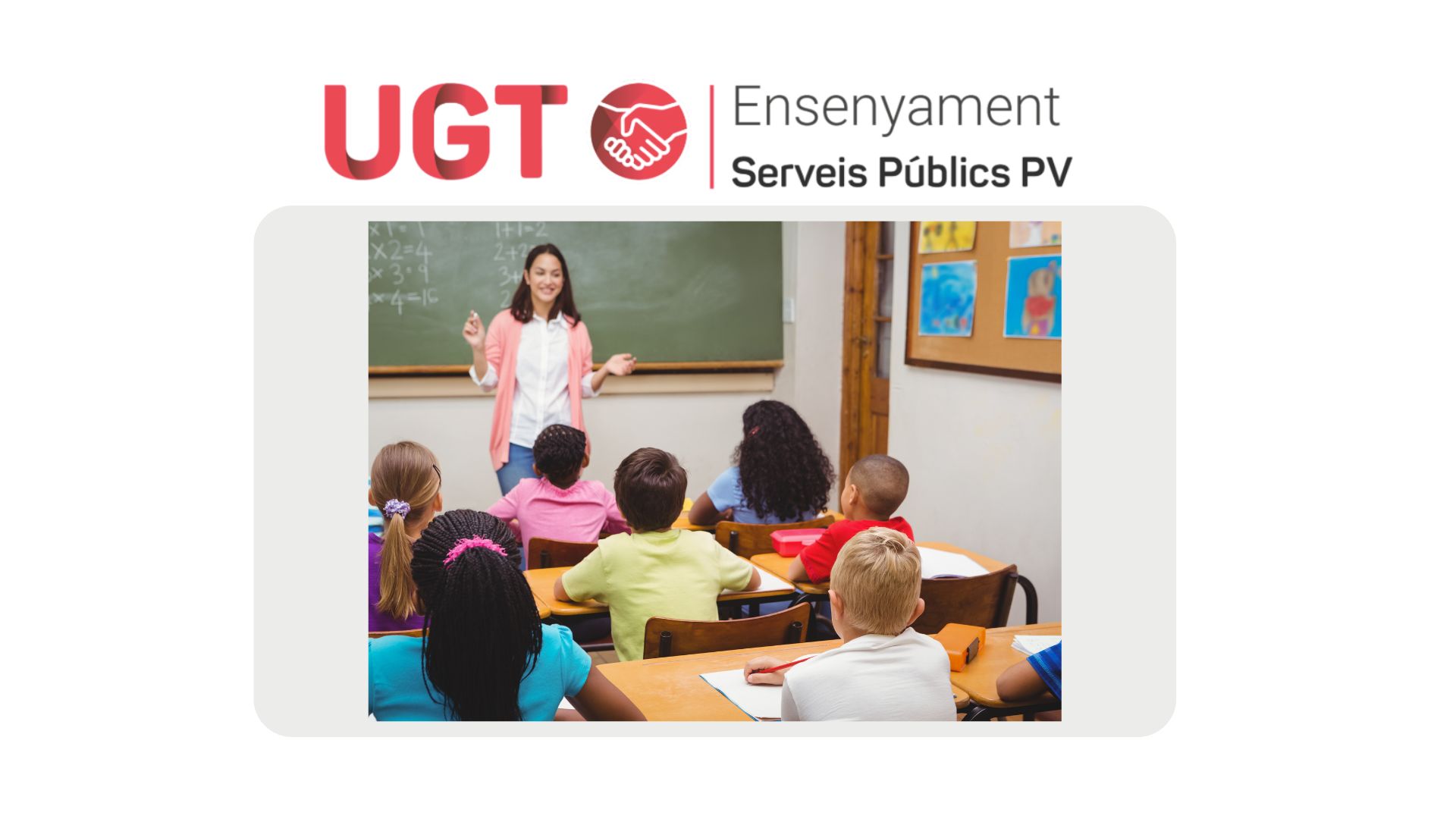 UGT-Ensenyament PV exigeix l’adjudicació i cobertura de totes les places docents abans de setembre