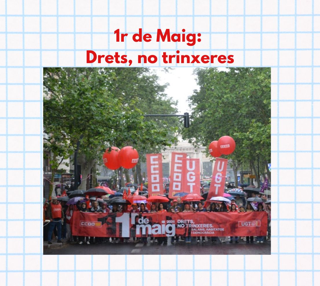 1r de Maig: Drets, no trinxeres